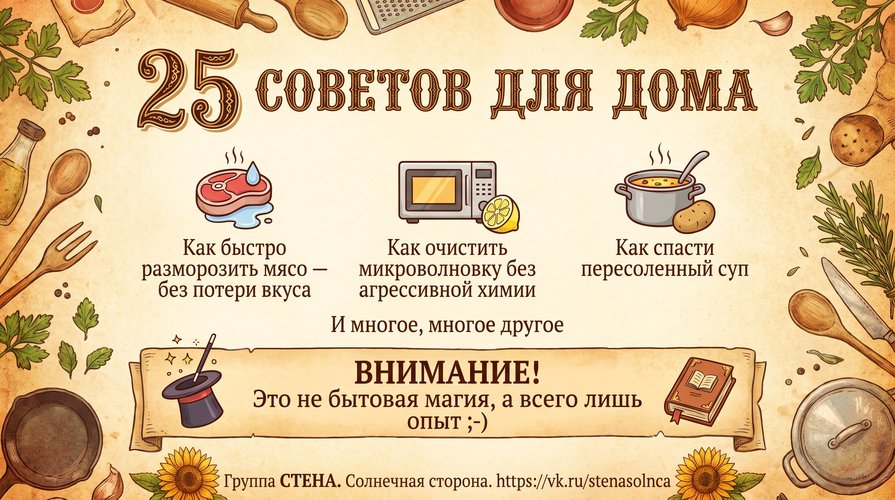 25 советов